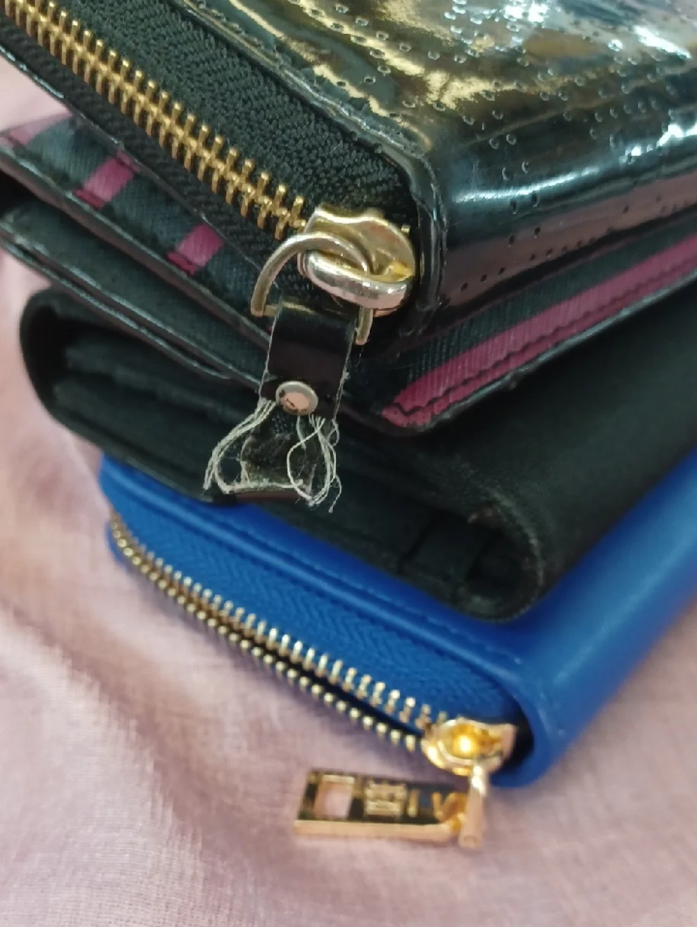 Wallet Lot 4 Pieces Kate Spade Ralph Lauren Michael Kors Badgley Mischka